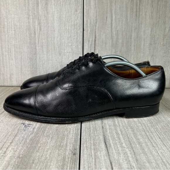 Church’s Last 73 Black Leather Oxford Dress Shoe Mens Size 10 D - Picture 2 of 13